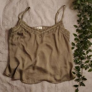 Green Silk Tank